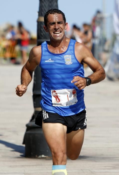 10 kilómetros de recorrido en una jornada en la que las Rías Baixas ha superado los 30 grados. Ryan Waddington se ha proclamado vencedor de la prueba al finalizar el recorrido en 31,54