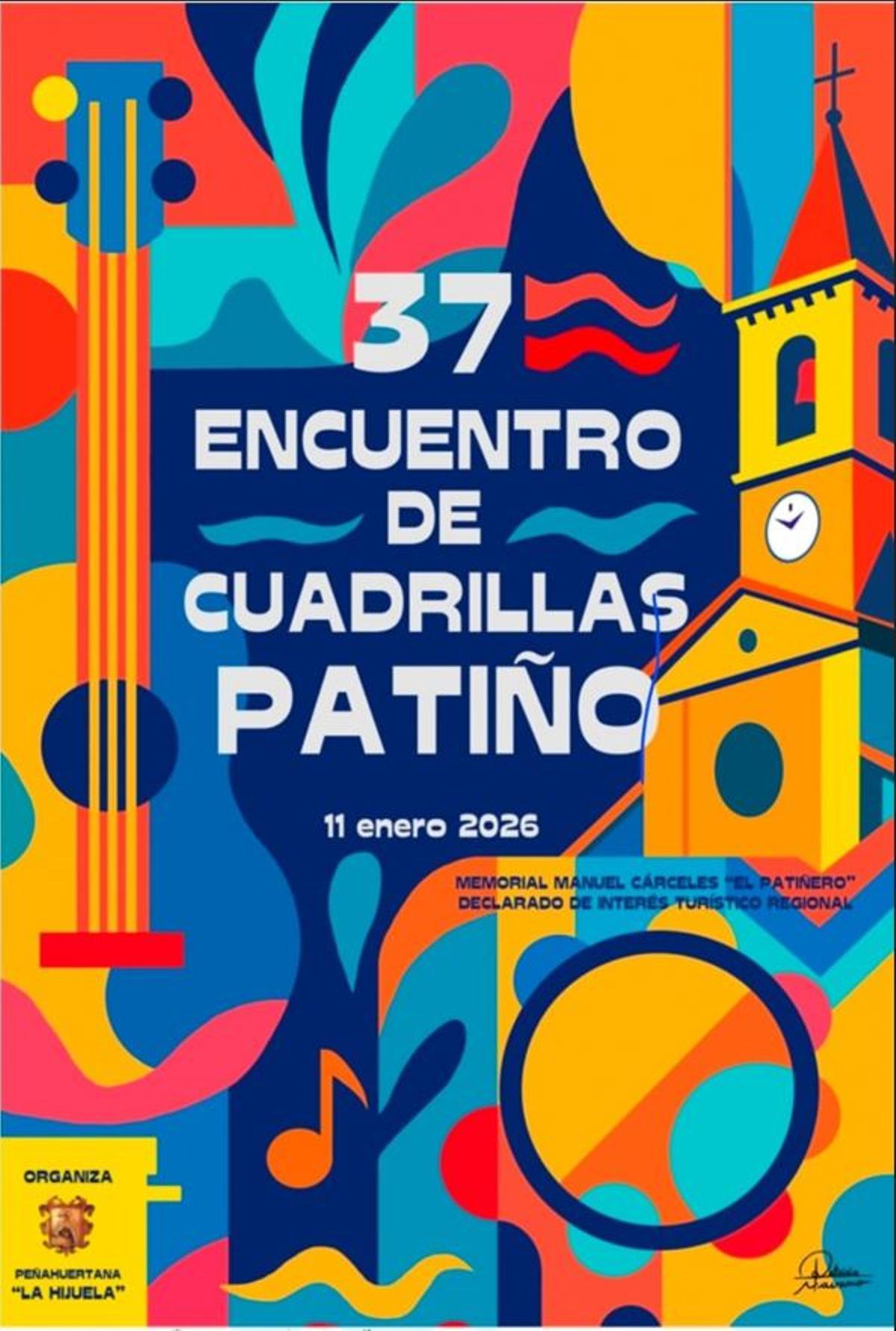 Cartel del Encuentro de Cuadrillas de Patiño
