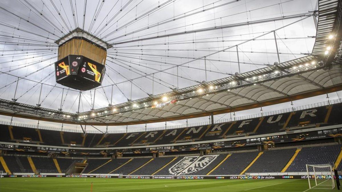 El Commerzbank Arena podría albergar la final de la Champions League