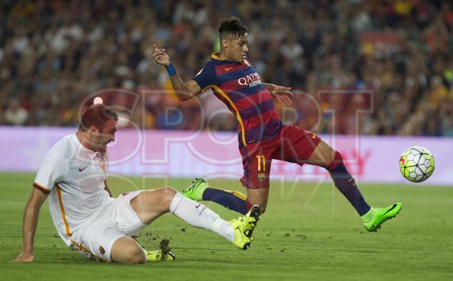 Trofeo Joan Gamper FCBarcelona  3-  AC Roma 0