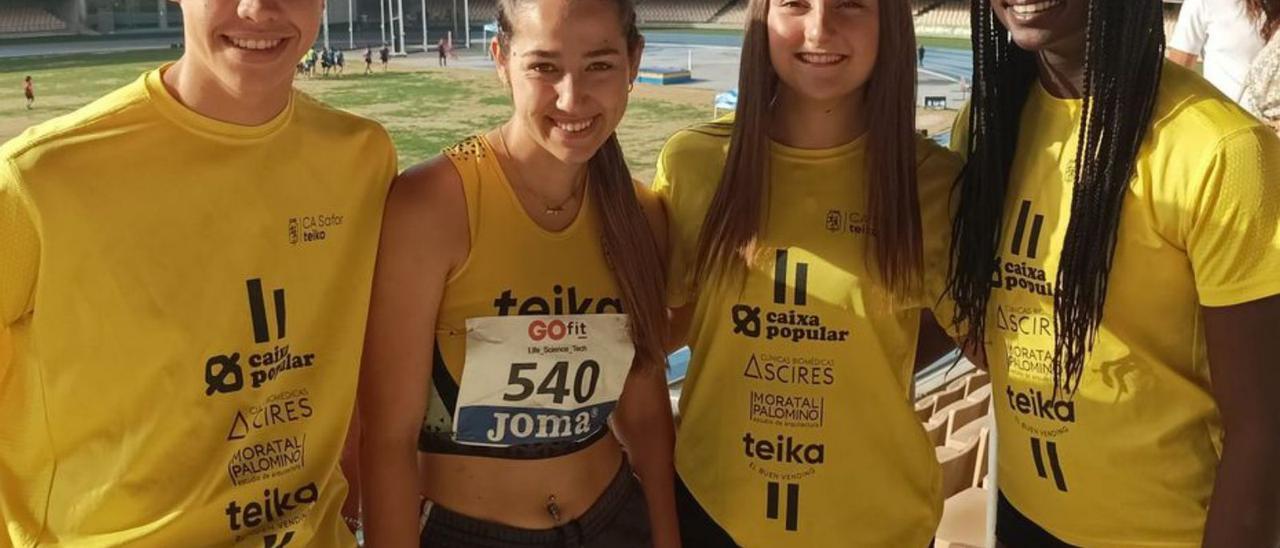 Atletismo Juveniles en el Nacional