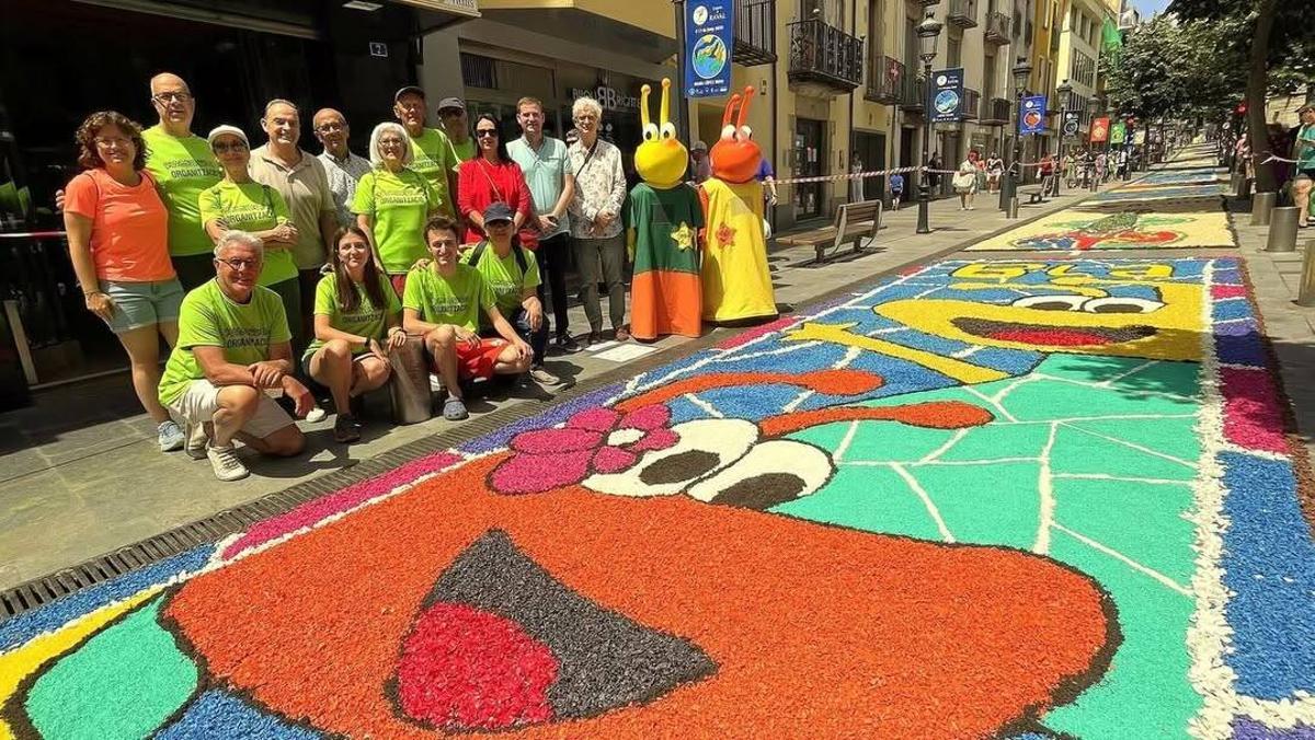 Visita de la corporacióa l’Estores del Raval de Blanes.