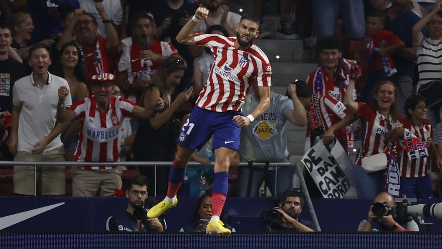 Atlético de Madrid - Celta : El gol de Carrasco