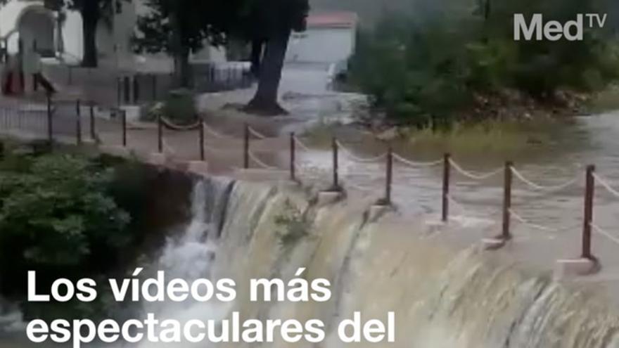 Las imágenes más impactantes del temporal en la provincia