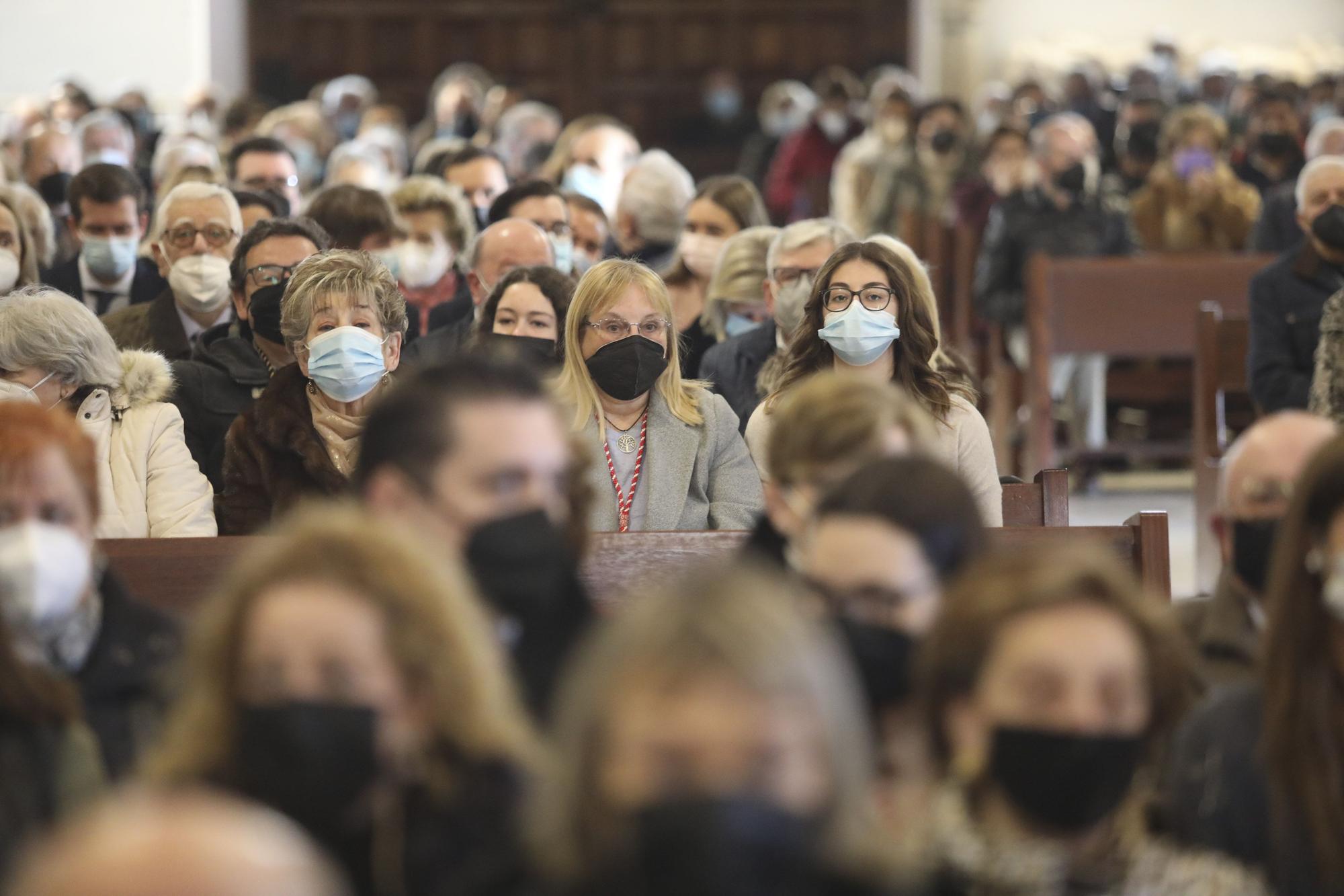 EN IMÁGENES: El pregón en San Nicolás de Bari abre la Semana Santa de Avilés