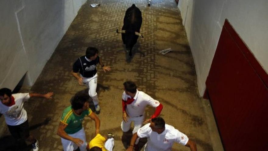 San Fermines 2012: el encierro del 9 de julio