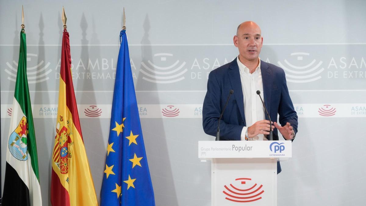 José Ángel Sánchez Juliá, este miércoles.