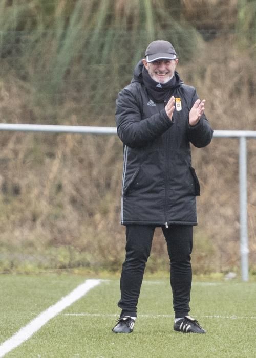 Entrenamiento del Real Oviedo en Tensi