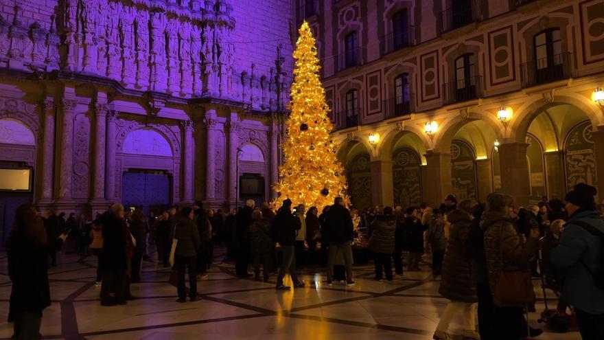 VÍDEO | Montserrat dona la benvinguda al Nadal