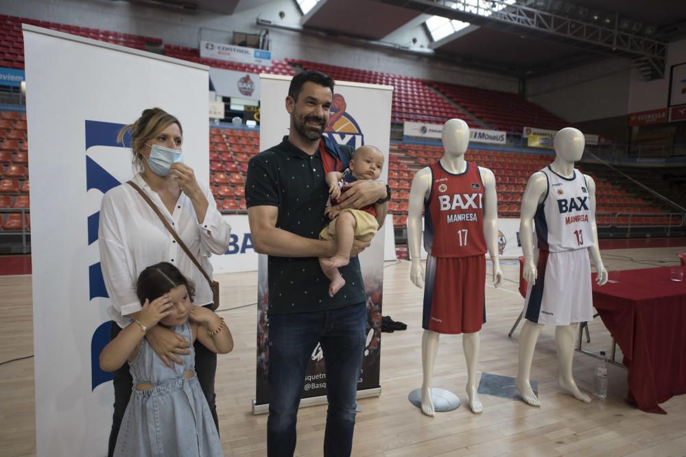 Presentació de Rafa Martínez com a nou jugador del Baxi