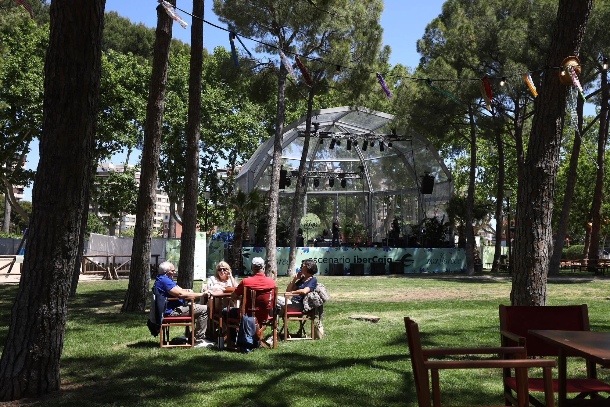 En imágenes | El Parque Grande se viste de gala en el Zaragoza Florece