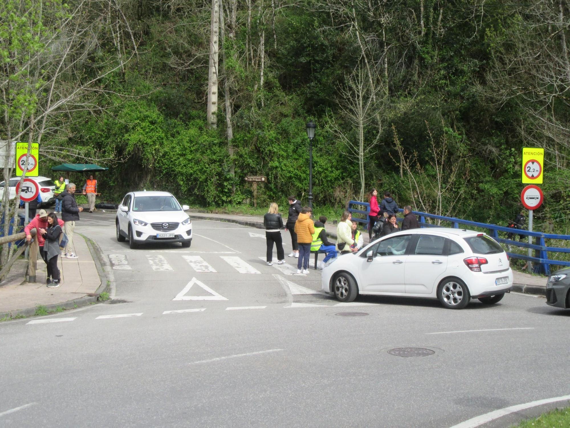 Enorme afluencia de turistas a los Picos de Europa