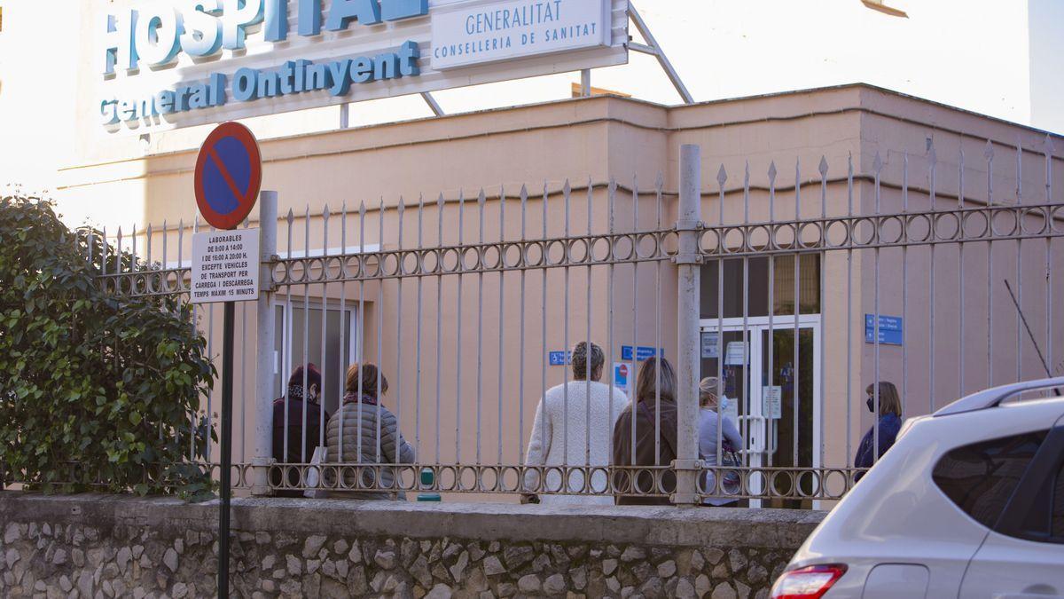 Imagen del hospital de Ontinyent.