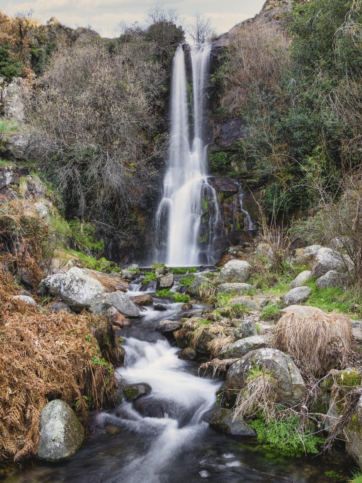 La cascada de La Chorrera en el Valle del Ambroz