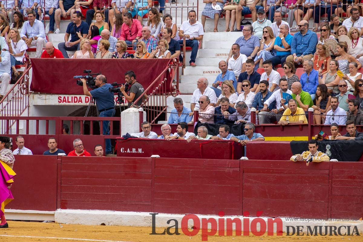 Así se vivió desde las gradas la primera corrida de la Feria de Murcia (El Juli, Manzanares y Talavante)