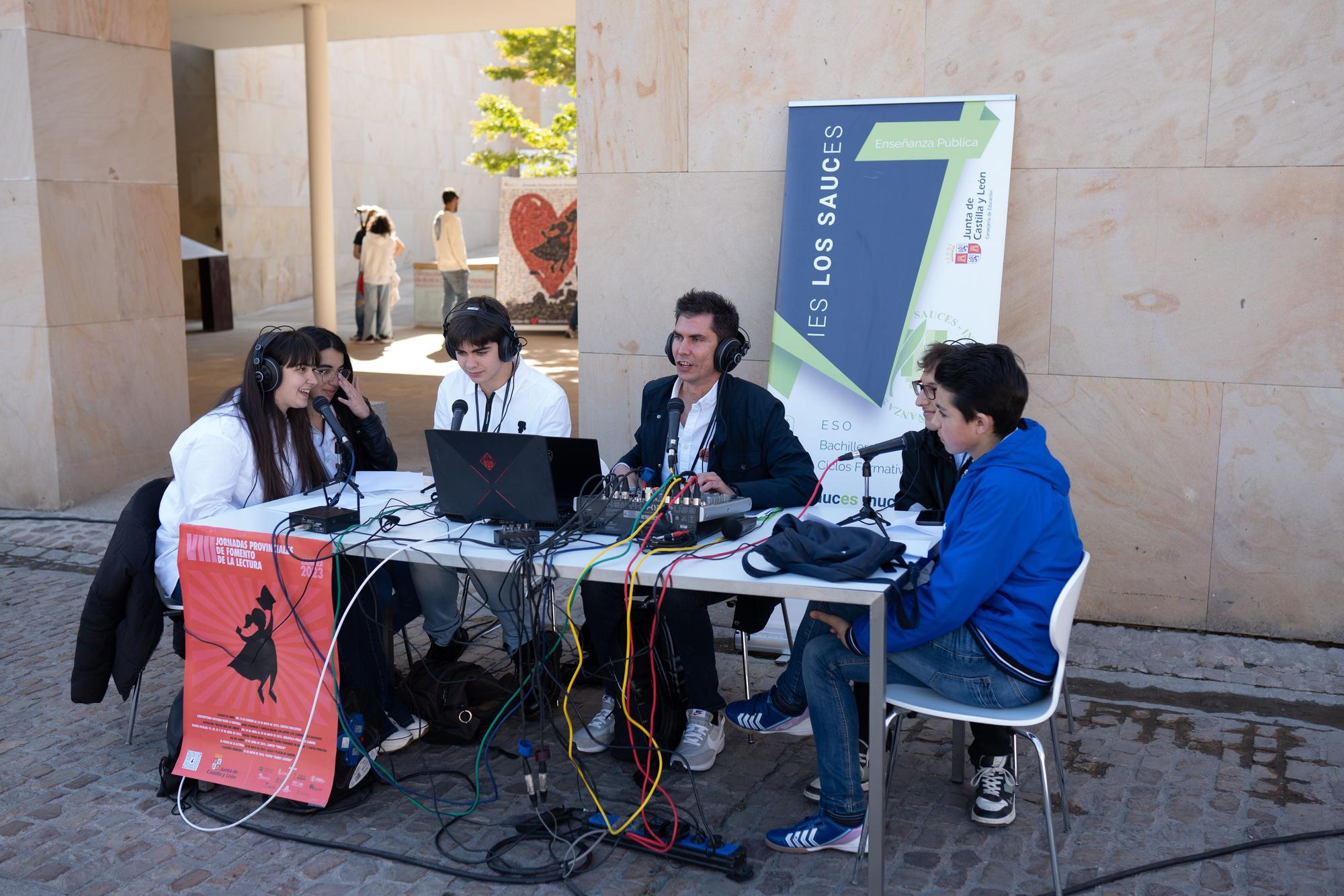 Las imágenes de la jornada ‘El poder de la lectura’ en Zamora