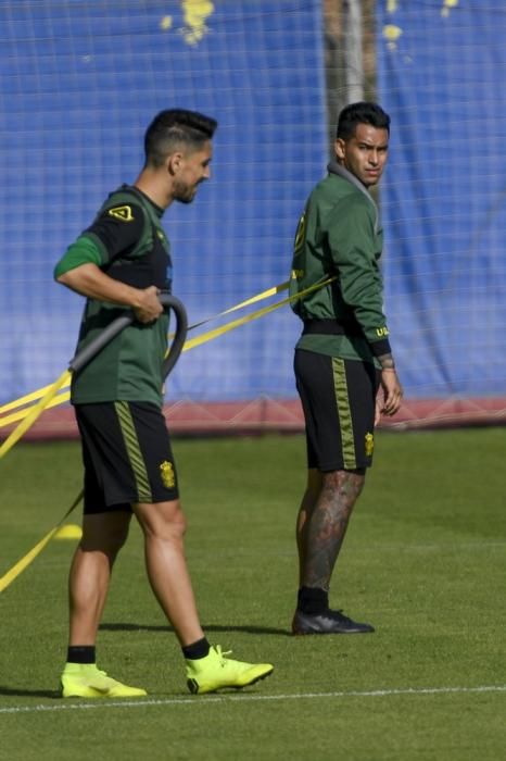 Entrenamiento de la UD Las Palmas