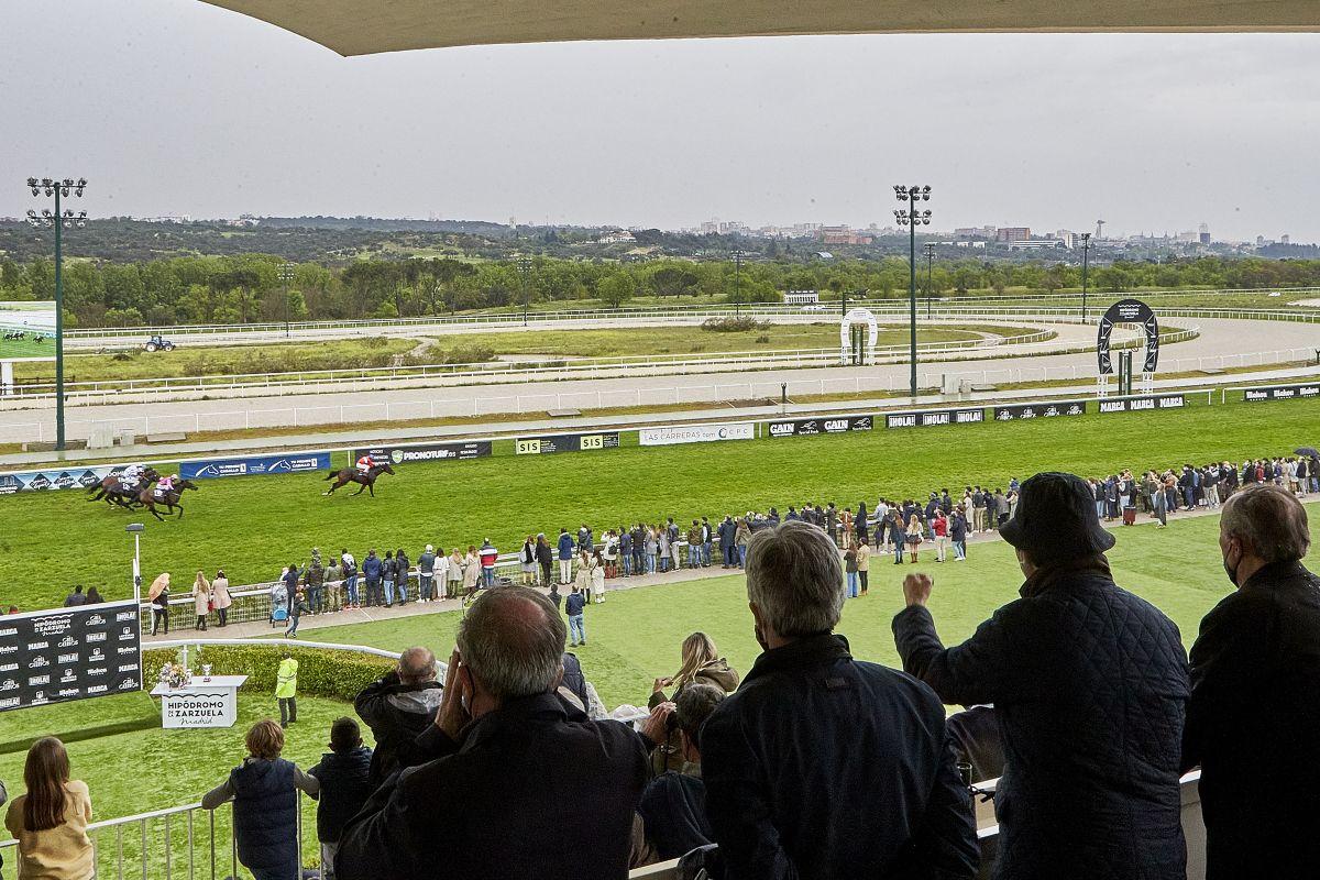 Carreras en el Hipódromo de la Zarzuela