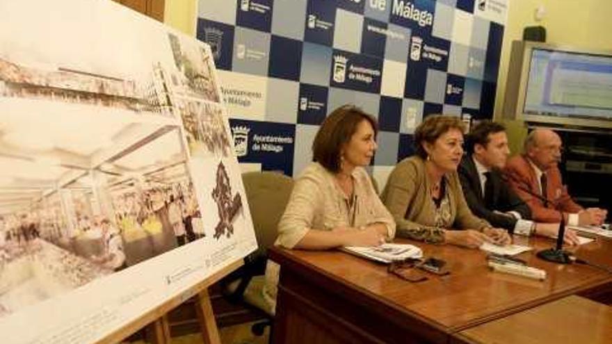 Esther Molina, Ana Navarro, Ezequiel Blanco y José Luis Blanco Astigarraga presentan el proyecto.