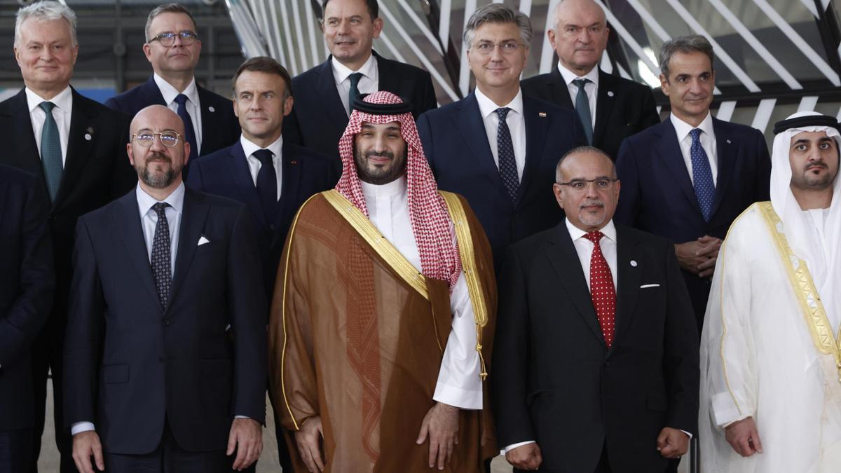 Cumbre en Bruselas entre la UE y los países del Golfo.