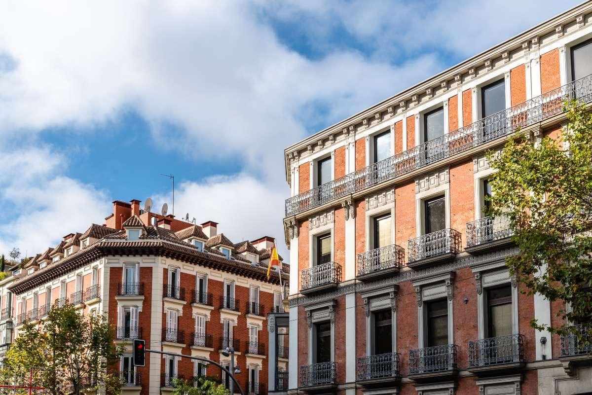 Edificios del Barrio de Salamanca, el tercero más caro de la capital para alquilar una habitación.