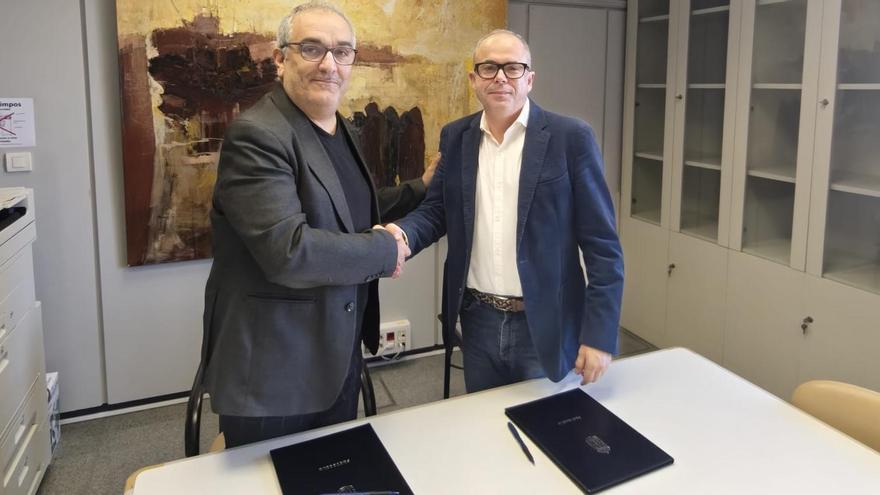 Xosé Luís Penas, esquerda, e Antonio Pereiro.