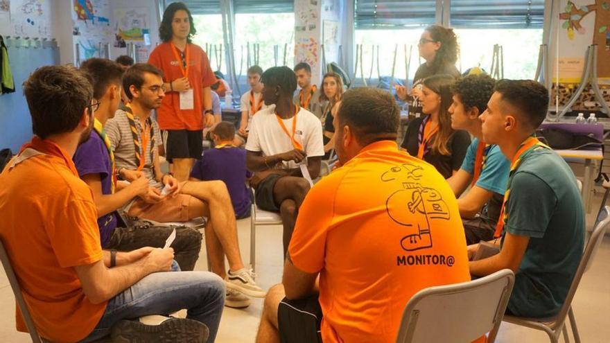 Reunió de monitors de la Fundació Pere Tarrés a Igualada