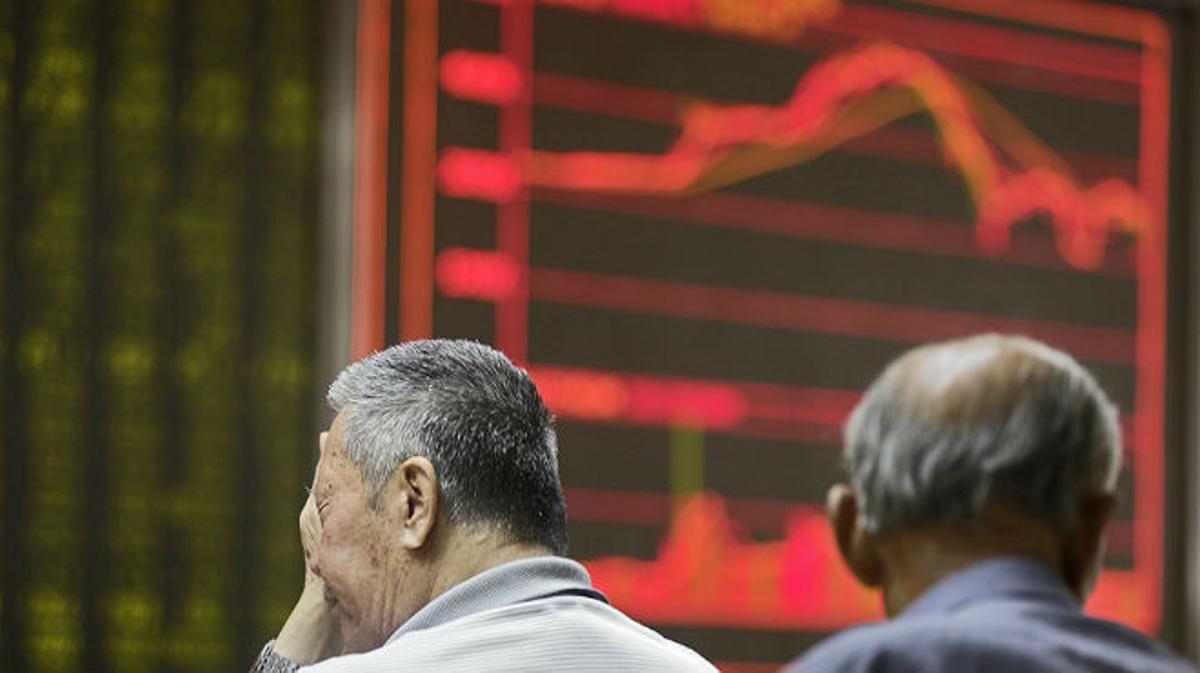 Les borses asiàtiques cauen.