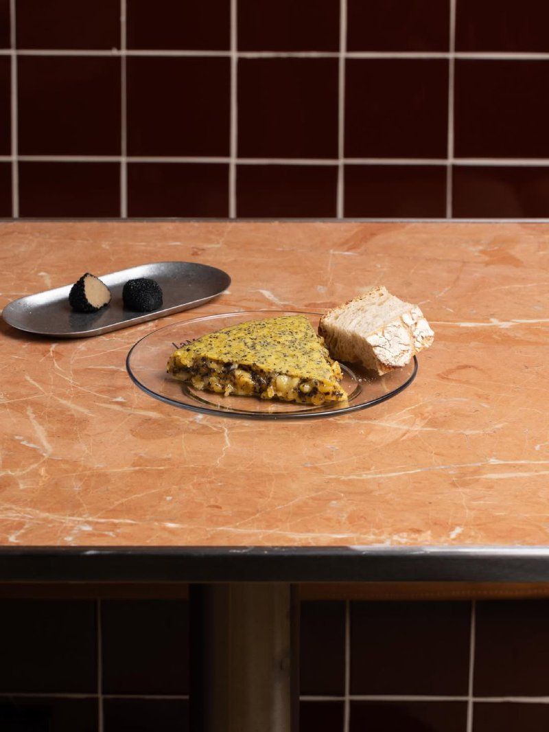 Tortilla de trufa, la propuesta elegantona