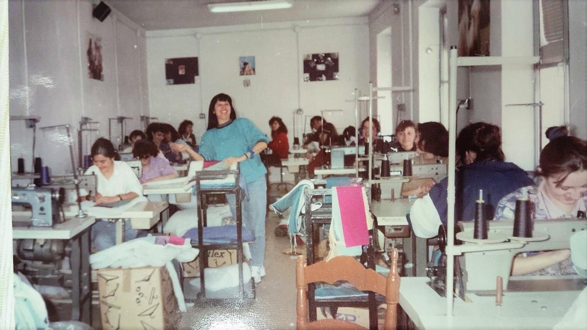 Cadena de producción de la cooperativa textil