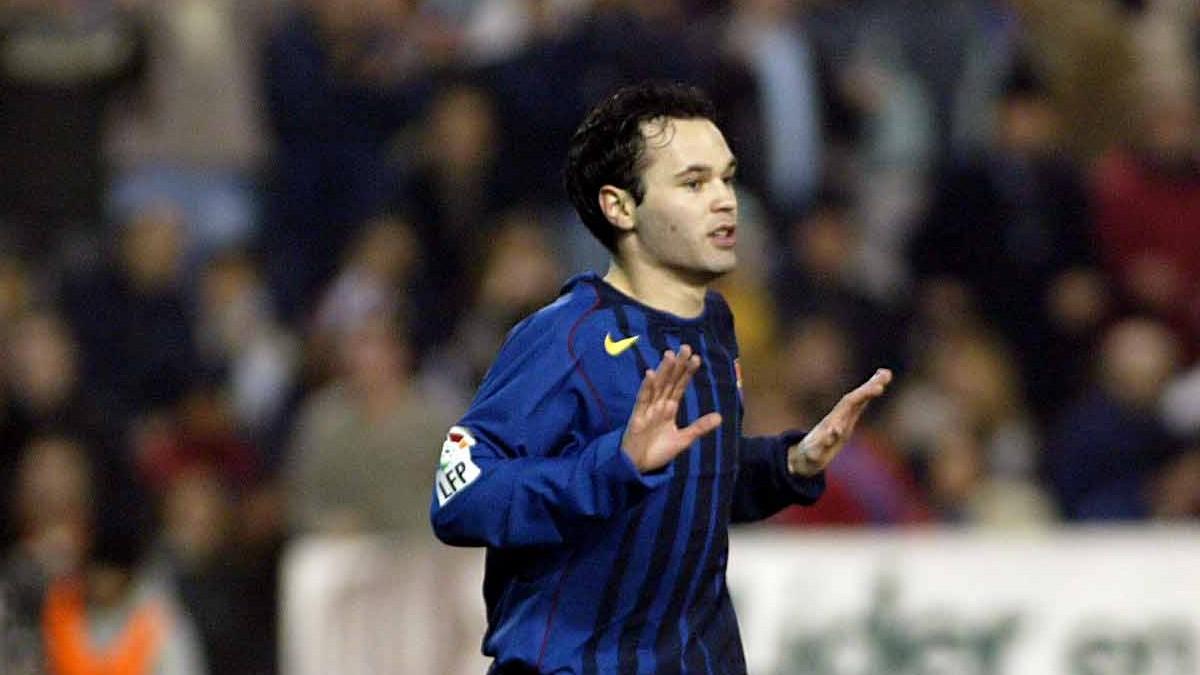 Iniesta no celebró su gol en el campo del Albacete