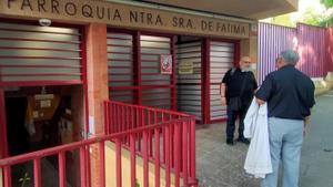Robatori sacríleg en una església