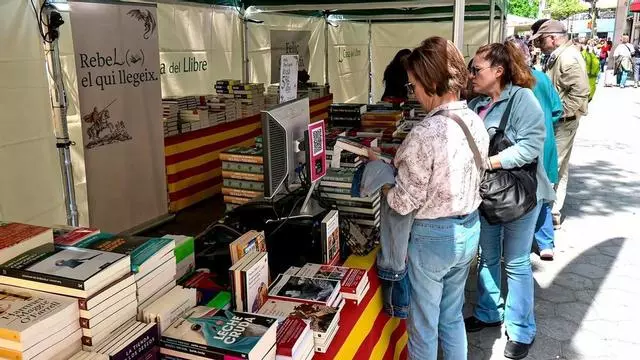 Barcelona, lista para celebrar Sant Jordi