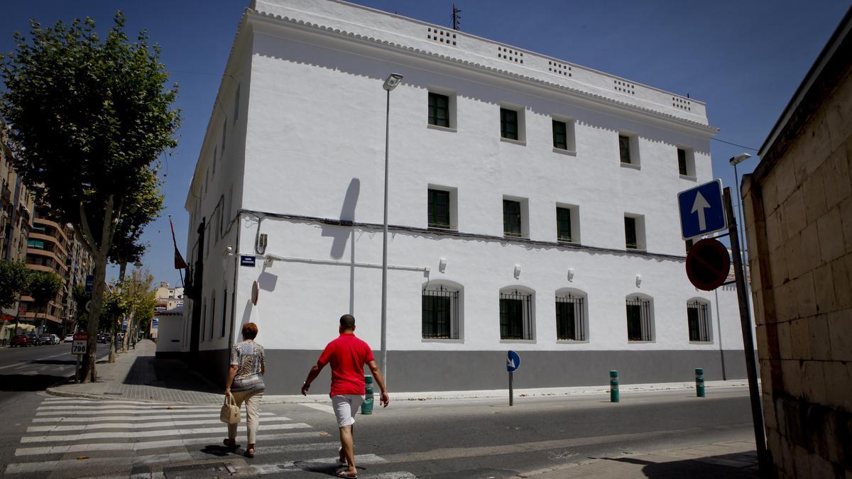 Cuartel de la Guardia Civil de Alcoy tras las obras cuya adjudicación que está siendo investigada.