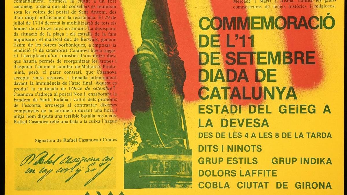 Un fragment del cartell de 1976.