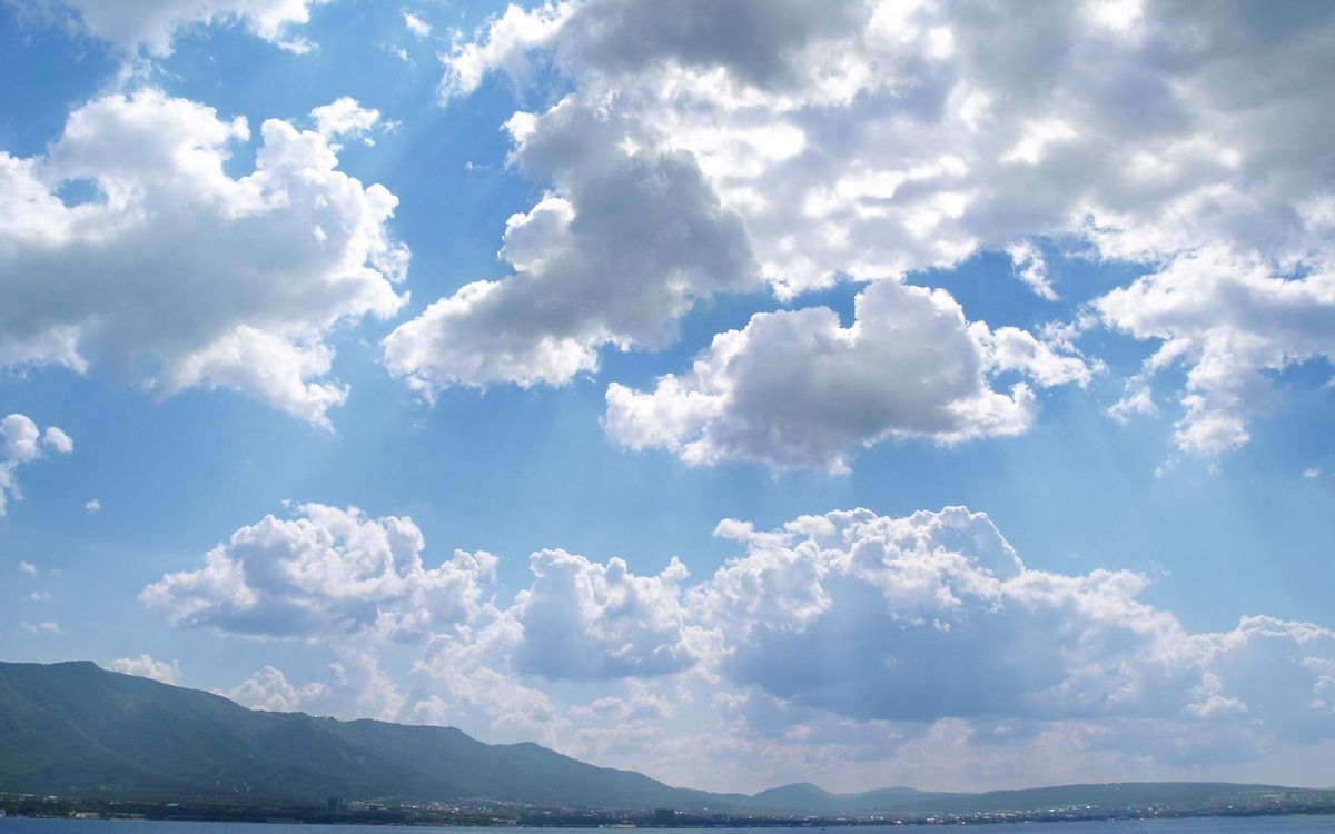 Las nubes brillantes están desapareciendo