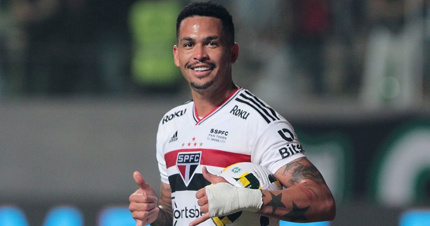 Luciano, goleador para el Sao Paulo.