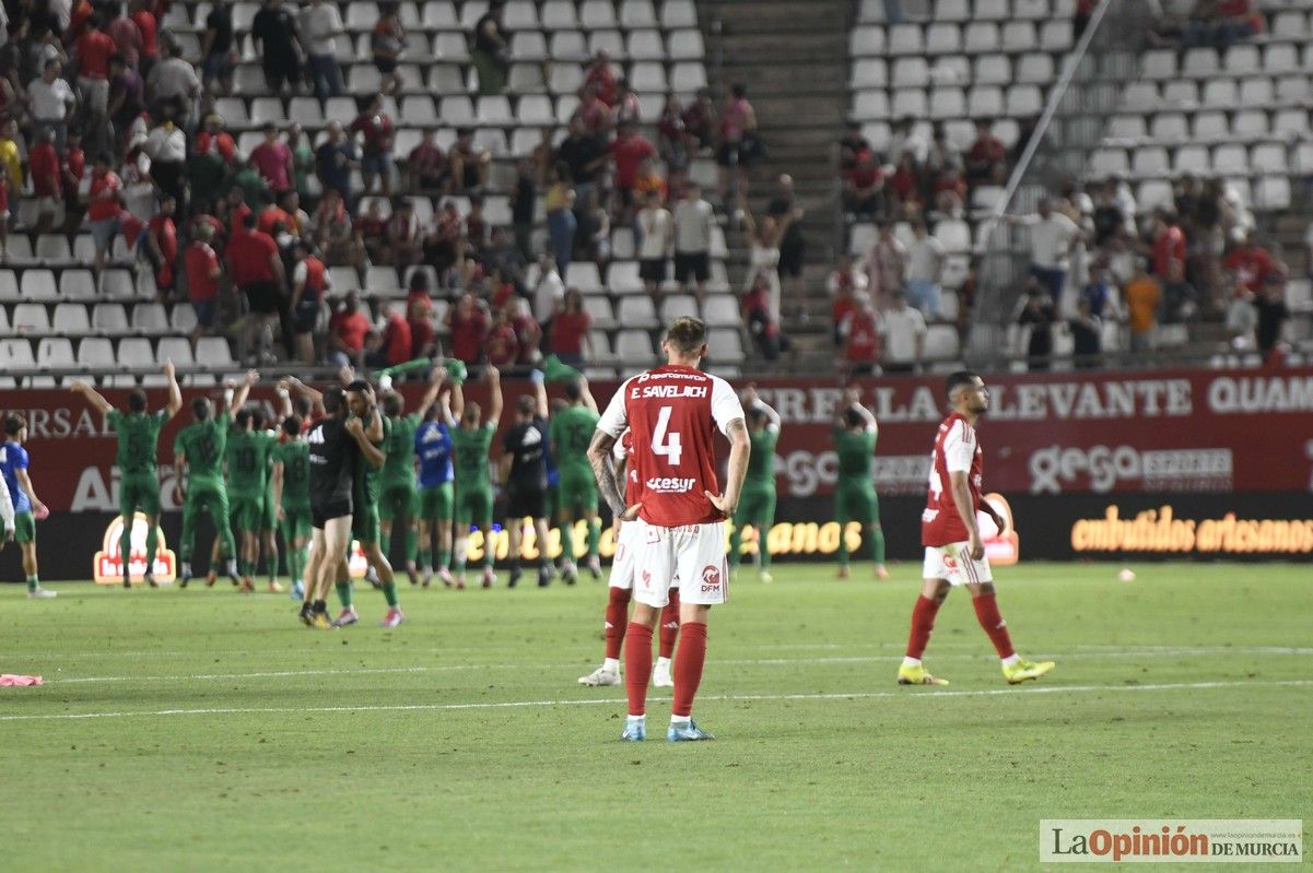 Así fue el encuentro del play off del Real Murcia y el Nástic en la lucha por el ascenso