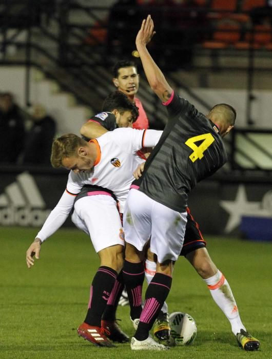 Las mejores imágenes del Valencia Mestalla - Espanyol B