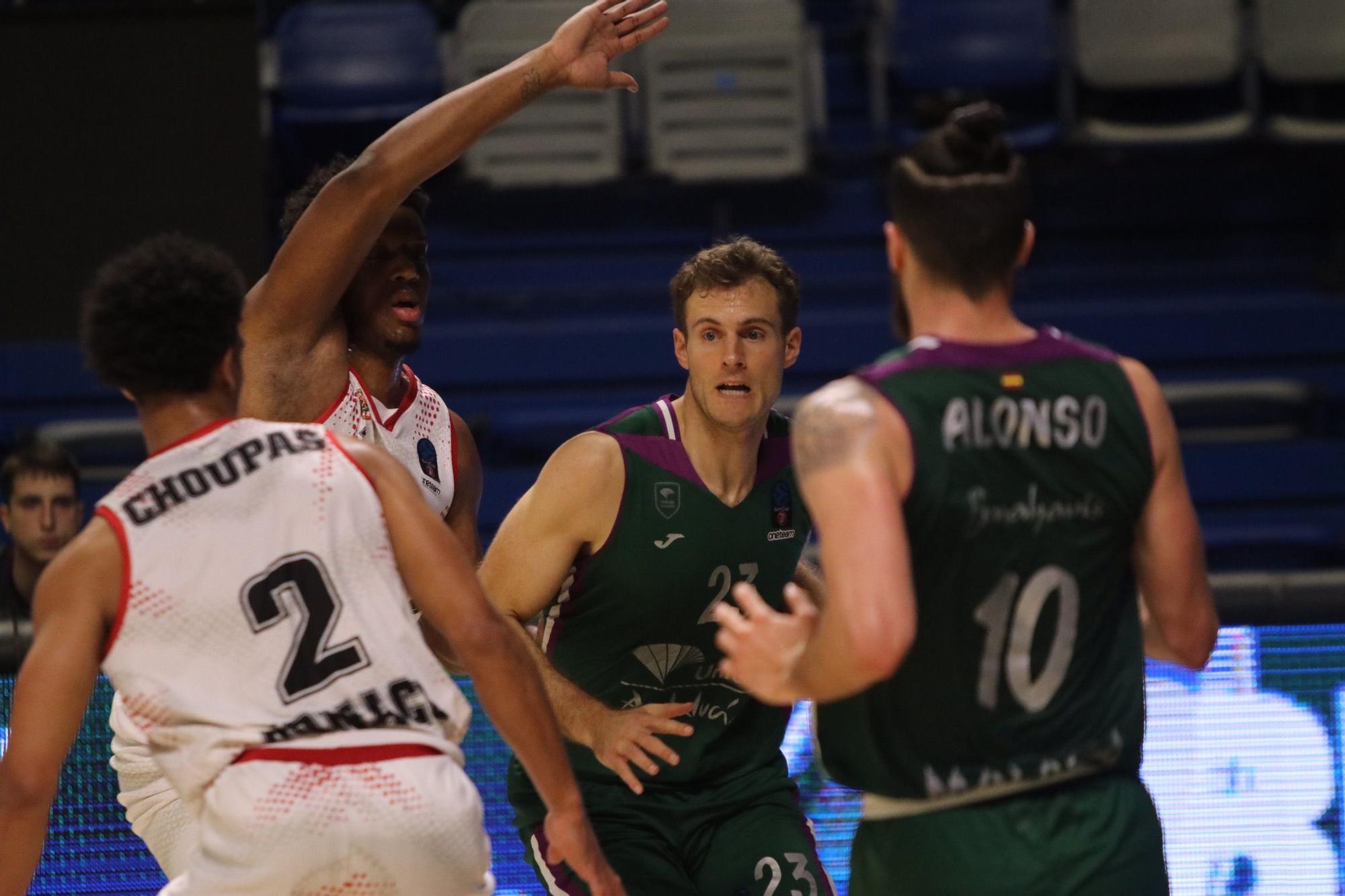 El Unicaja se despide de la Eurocup con una derrota contra el Mónaco.