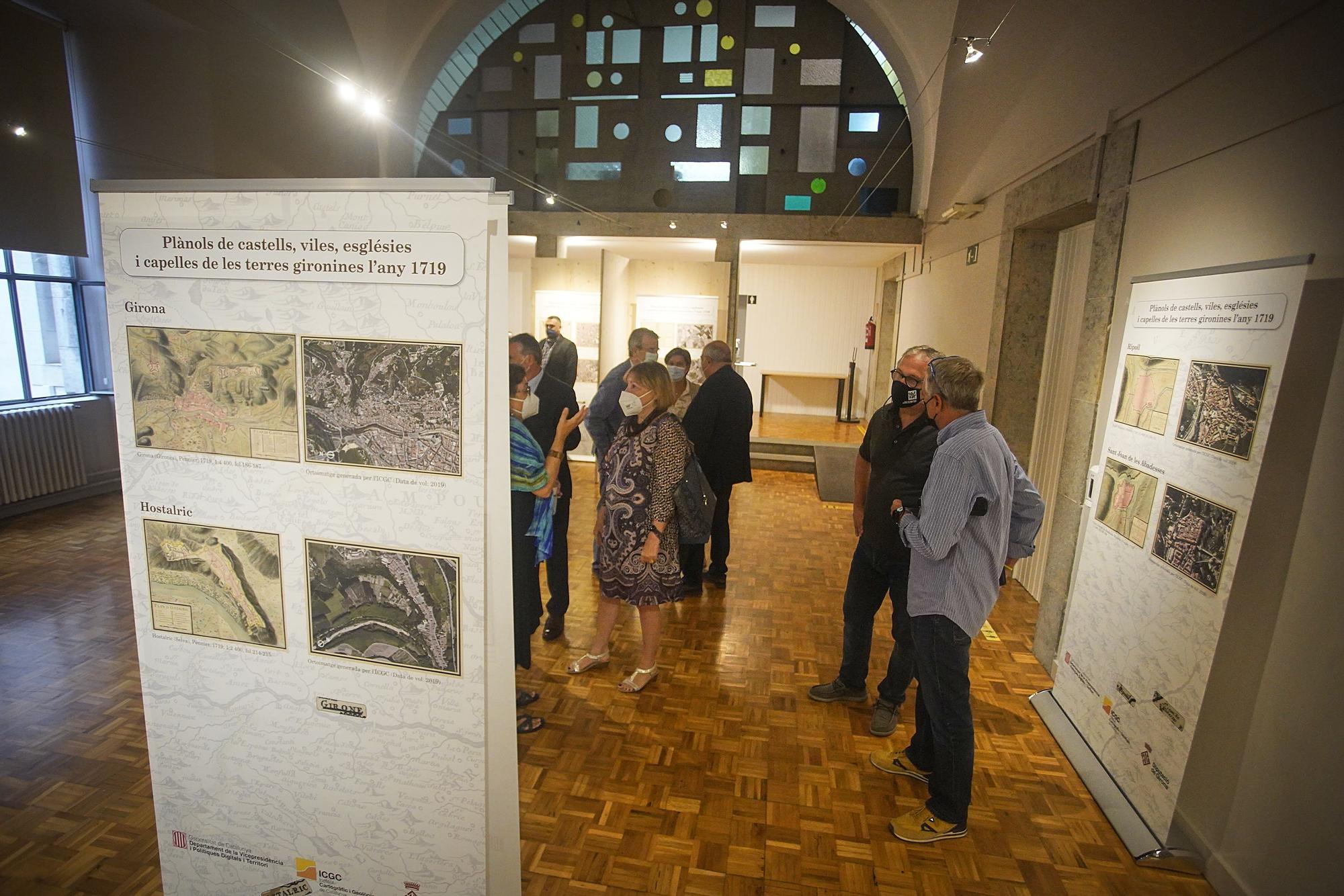 La Casa de Cultura exposa mapes de les comarques gironines del segle XVIII