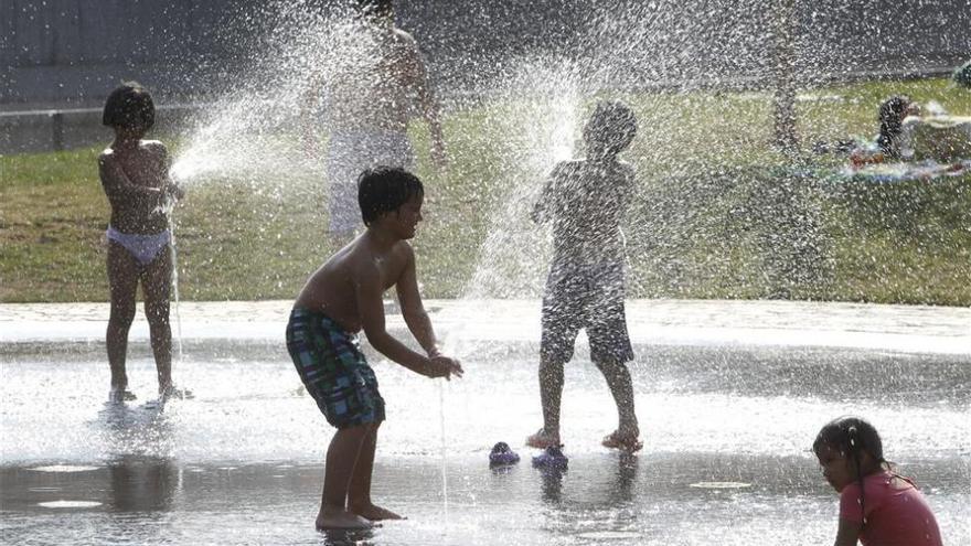 Badajoz alcanza la temperatura máxima en España, de 39,3 grados