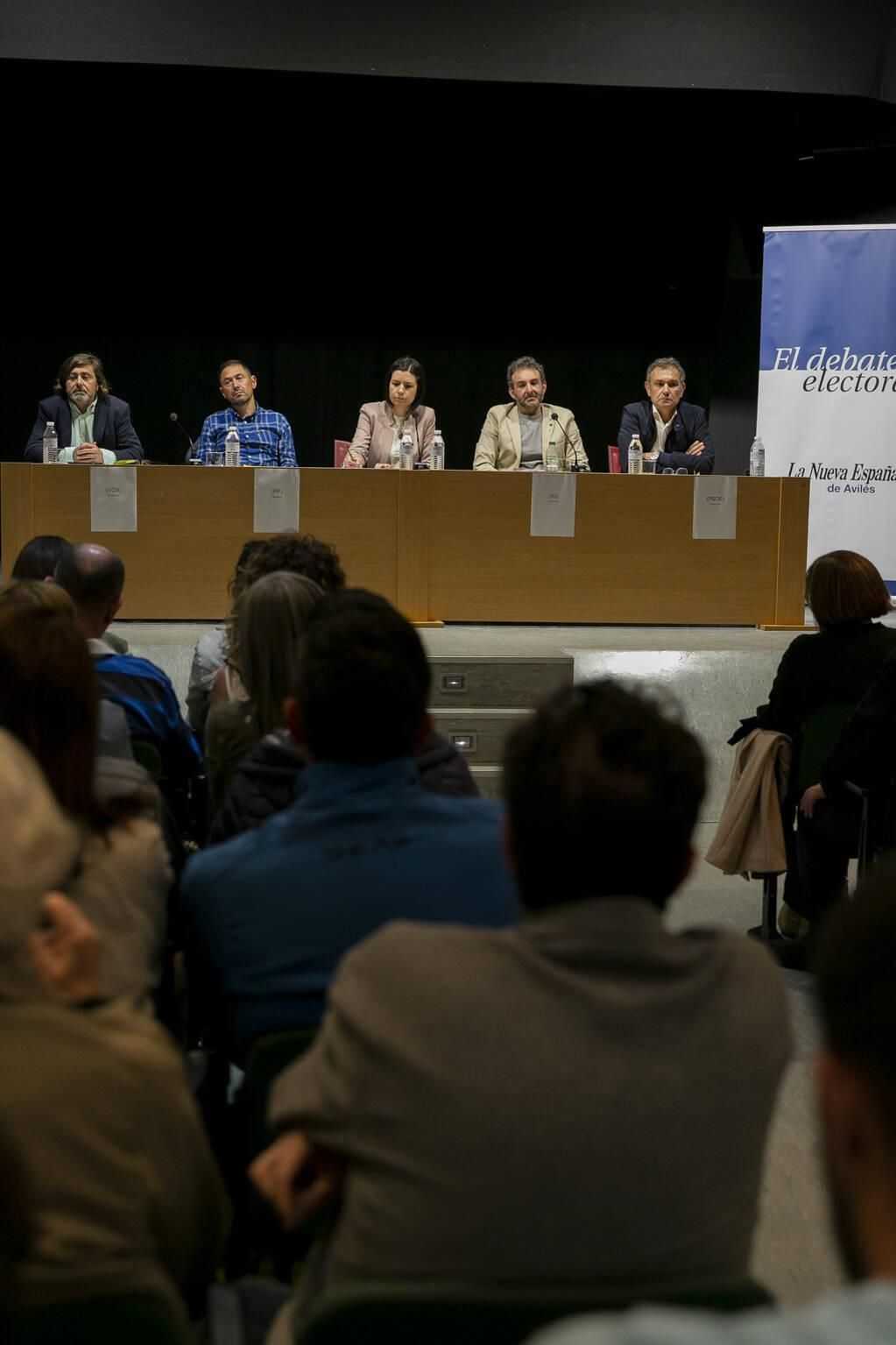 EN IMÁGENES: así fue el debate electoral organizado por LA NUEVA ESPAÑA en Gozón