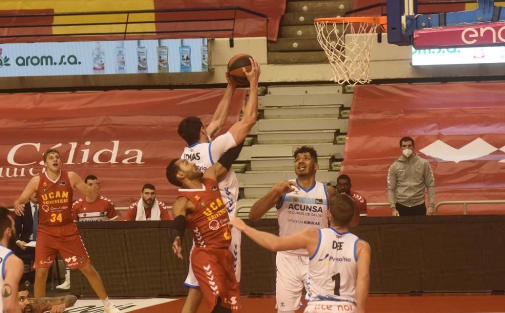 Baloncesto: UCAM Murcia 90-73 Gipuzkoa BaskeK