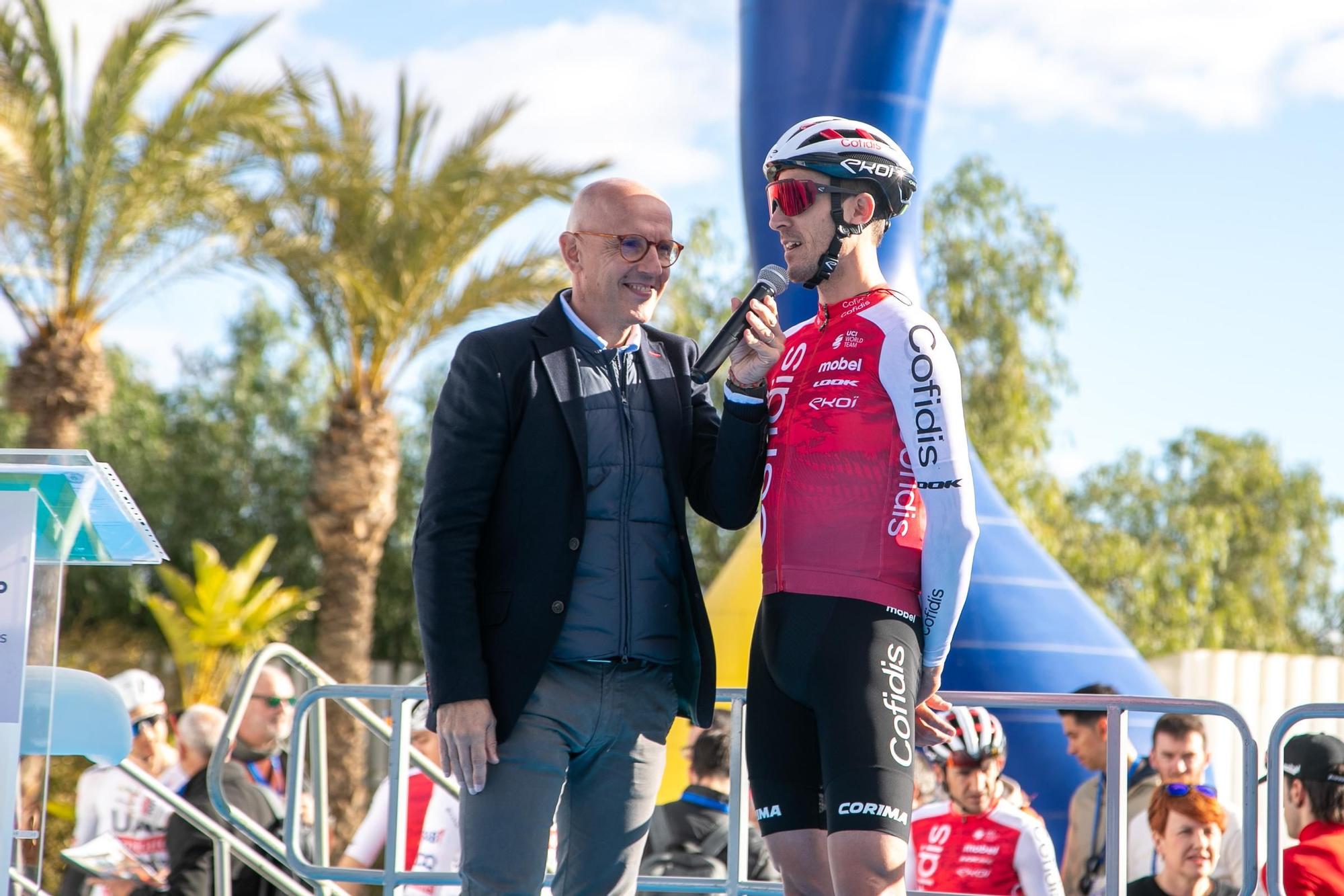 FOTOS: Así ha sido la salida de la Vuelta Ciclista a la Región de Murcia