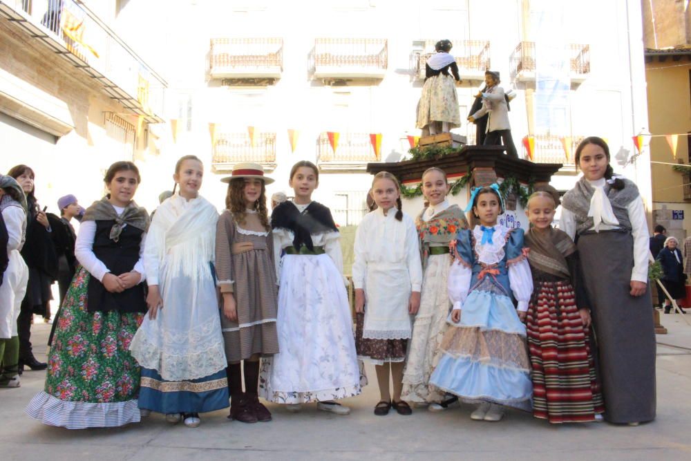 Fiesta fallera decimonónica para celebrar el aniversario del Patrimonio