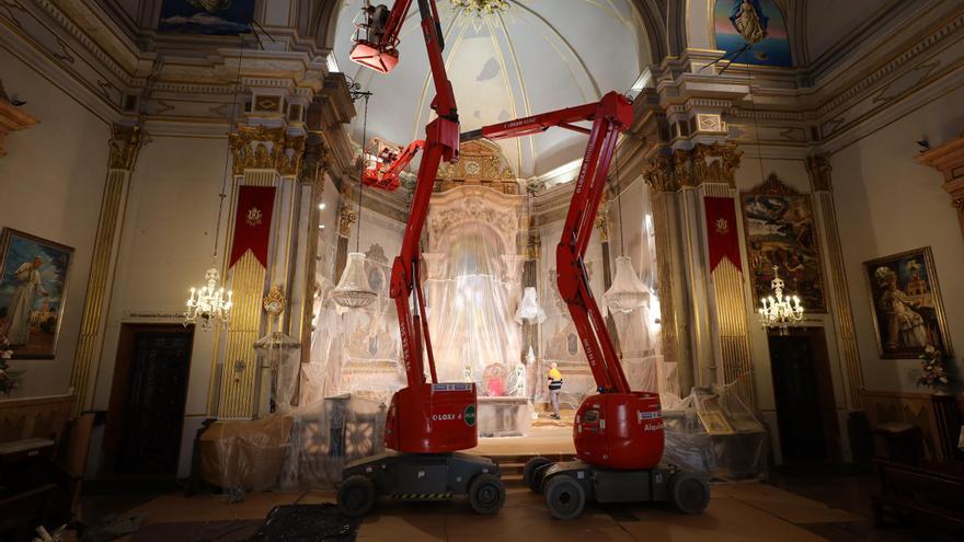 La basílica de la Verge del Lledó de Castelló estrenarà leds, ‘nova’ cúpula i ventiladors