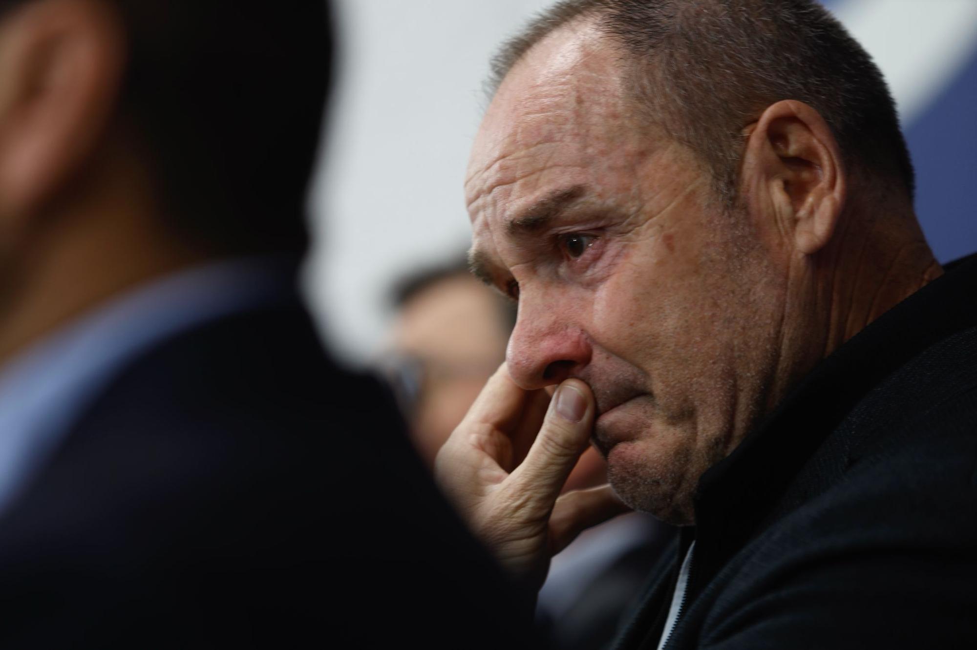 La emocionante presentación de Víctor Fernández en su regreso al Real Zaragoza