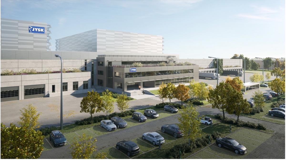 El nuevo centro de distribución en España será similar al de la imagen, que corresponde al centro logístico proyectado en los Países Bajos.