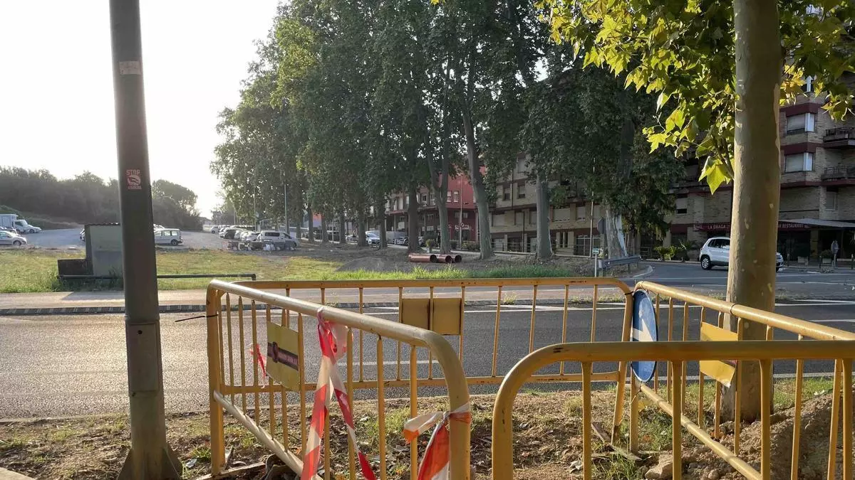 Banyoles crea un camí verd a la carretera de Figueres i un pas segur a la carretera C-150a